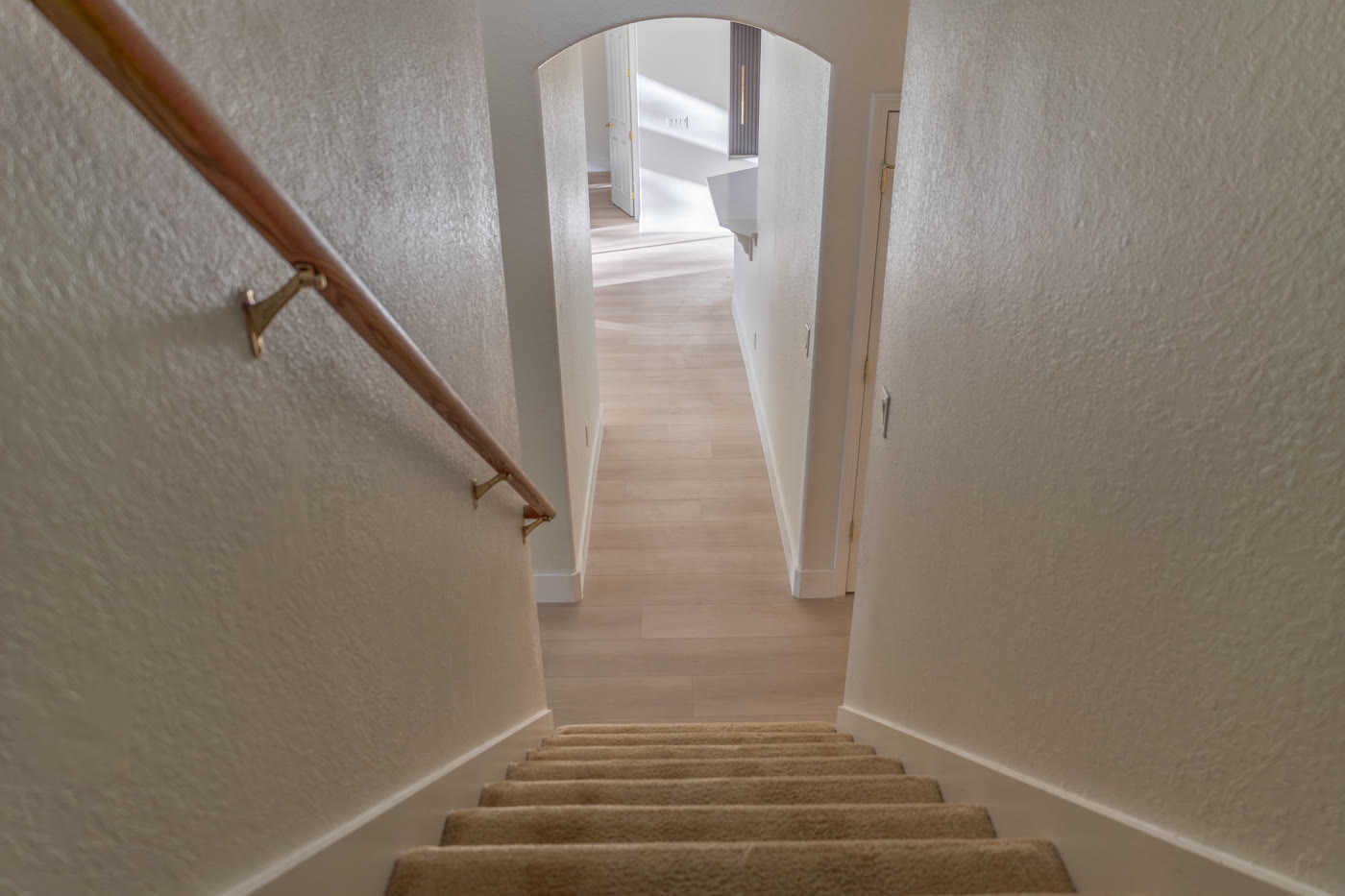 Living room and foyer